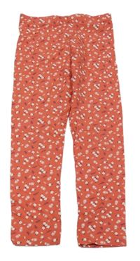 Korálové květované legíny Lupilu