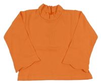 Oranžová melírovaná halenka 