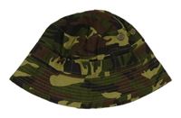Khaki-hnědý army klobouk St. Bernard