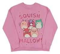 Růžová mikina - Squishmallows Nutmeg