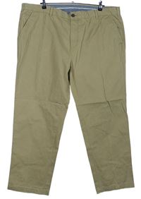 Pánské béžové plátěné chino kalhoty Farah vel. 44/29