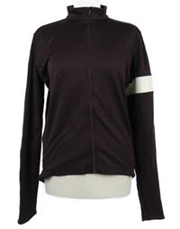 Dámská hnědá sportovní funkční propínací mikina Rapha 