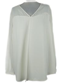 Dámská bílá šifonová halenka Charles Vögele