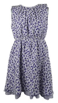 Dámské světlefialovo-fialové vzorované šaty Asos 