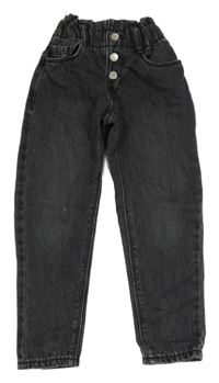 Černé melírované paper bag rifle Okaidi