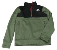 Černo-khaki thermo mikina s logem The North Face