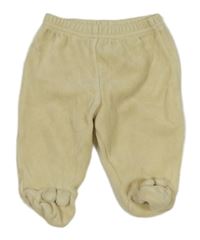 Béžové sametové polodupky Disney