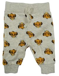 Šedé tepláky se Simbou Disney