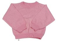Růžový svetr 