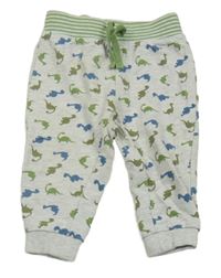 Šedé tepláky s dinosaury Ergee