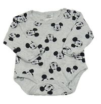 Šedé body s Mickeym Disney