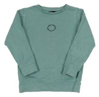 Zelená mikina s nápisem George