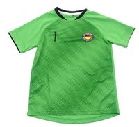Zelené vzorované sportovní tričko H&M