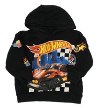 Černá mikina Hot Wheels s kapucí H&M
