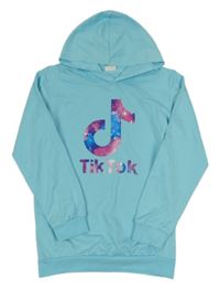 Pomněnková mikina Tik Tok s kapucí Foanja