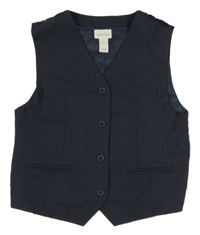 Tmavomodrá společenská vesta Monsoon 