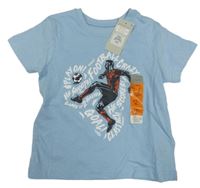 Nové - Světlemodré tričko s fotbalistou Primark