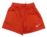 Červené funkční sportovní kraťasy Nike