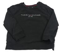 Černá mikina s logem zn. Tommy Hilfiger