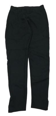 Tmavomodré teplákové kalhoty 