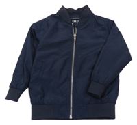 Tmavozelený šusťákový podzimní bomber Matalan