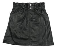 Černá koženková sukně Primark