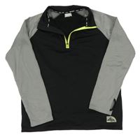 Černo-šedá sportovní mikina H&M