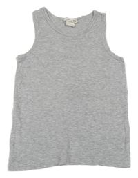 Šedé melírované tílko H&M