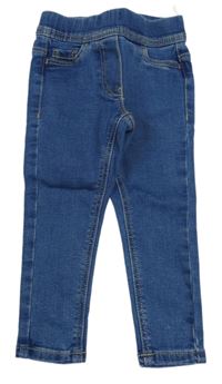 Modré džegíny C&A