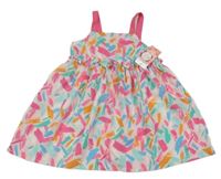 Nové - světlerůžovo-barevná lehká tunika Matalan