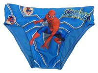 Modré plavky se Spidermanem 