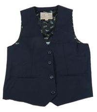 Tmavomodrá slavnostní vesta Dunnes