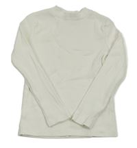 Bílé žebrované triko George