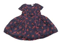 Lilkové šaty s koníky Miniclub