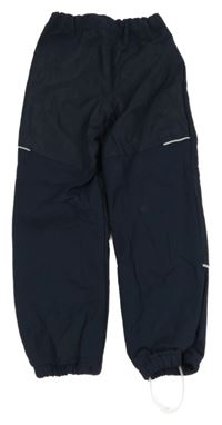 Tmavomodré softshellové kalhoty Name it