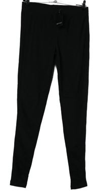 Nové - Dámské černé thermo legíny Esmara 