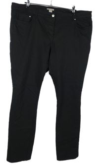 Dámské černé skinny rifle H&M vel. 54