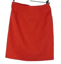 Dámská červená pouzdrová sukně H&M