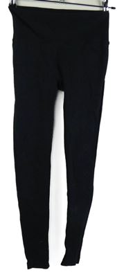 Dámské černé sportovní funkční legíny 