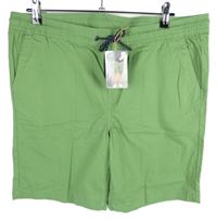 Nové - Pánské zelené plátěné chino kraťasy Up2Fashion 