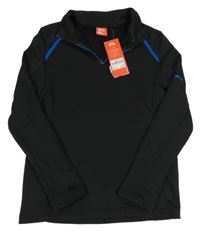 Nové- Černá sportovní mikina Slazenger