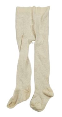 Světlebéžové punčocháče