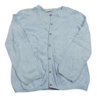 Světlemodrý propínací svetr LC Waikiki