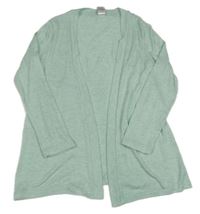 Pomněnkový melírovaný úpletový cardigan C&A