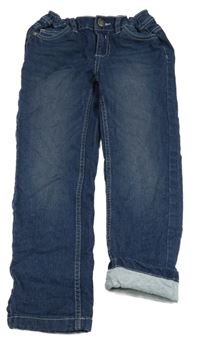 Tmavomodré podšité rifle Kiki&Koko