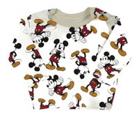 Smetanová mikina s Mickeym Primark