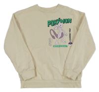 Smetanová mikina s Pokémonem H&M