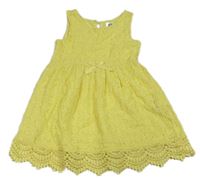 Žluté krajkové šaty H&M