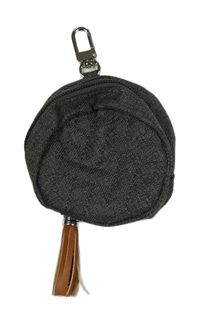 Šedá kapsička na dudlík 