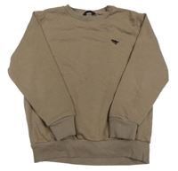 Hnědá mikina s dinem Next